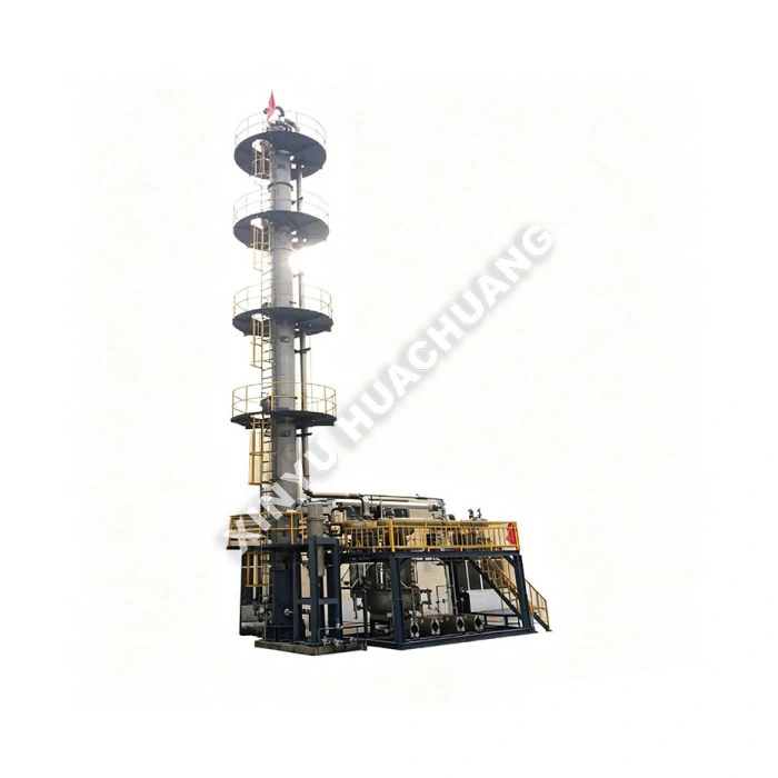 Solvent Recovery Distillation Unit